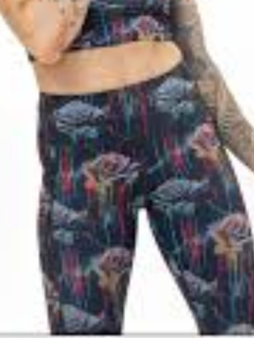 CVG DRIPPING ROSE Leggings XS FULL LENGHT